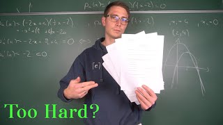 Math Teacher VS. His Own Calculus Exam