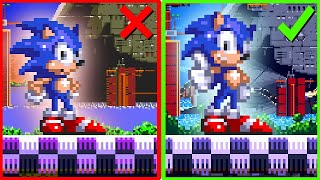 Launch Base Zone, but it LOOKS STUNNING! ✨ Zecolarii’s Custom LBZ Backgrounds ✨ Sonic 3 A.I.R. Mods