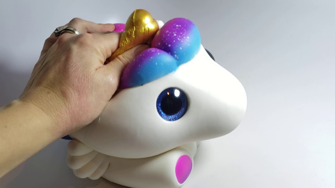 Anboor 4.5 Slow Rising Squishies Unicorn Pegasus Kawaii Scented Soft Squishies Dream Color Animal Toys 