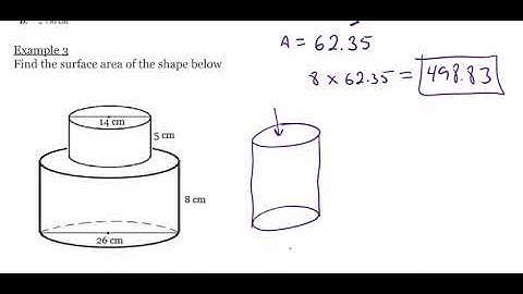 Math 9 Lesson 1.4 - Surface Area of Other Composite Objects