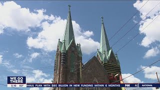Demolition underway for iconic Fishtown church
