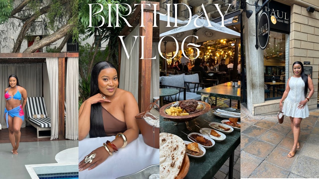 Видеоблог о дне рождения || Thirty & Fine || Eve Luxury || Melrose Arch и многое другое