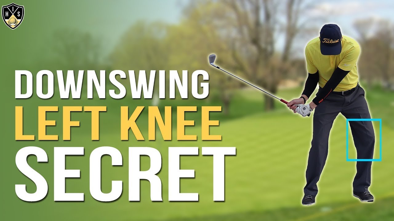 Left Knee Golf Downswing Make A Great Transition YouTube