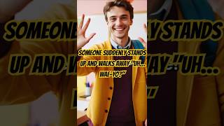 Someone suddenly stands up and walks away "Uh… wae-yo?" Profile