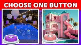 Choose One Button GIRL or BOY 💙❤️ Choose one button edition | quizilla zone screenshot 5