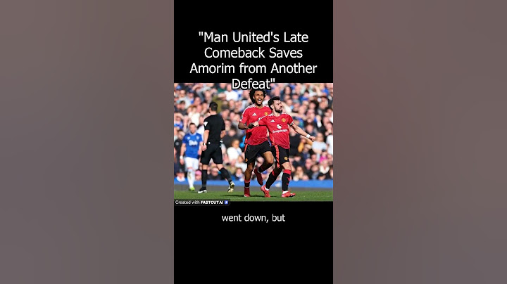 "Man United's Late Comeback Saves Amorim from Another Defeat"