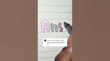 Comment your name I am waiting #ansh #thependream #calligraphy #trending #viral