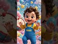 🥁 Dubi Dubi Dum Dum | Goozy Goozy Dum Dum 🎵 | Baby Goozy Dance #Shorts #kidssongs #nurseryrhymes