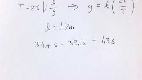 Accleration measurments of a pendulum.
