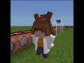 Low Cortisol Agnes Tachyon in Minecraft (FMBE Test #5) #animation #shorts #minecraft
