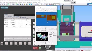 Plain milling program(practical 8) on CNC SINUMERIK simulator(802DM) and program discussion