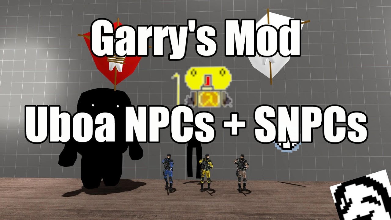 Garry S Mod Addons Uboa Npcs Snpcs By Thebillinator3000 - garry s mod mod review roblox npc mod youtube