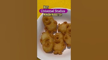 Best! Minion Nuggets! Minion Cafe! Universal Studios! #universalparks #minions #food