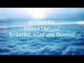 4CHRIST - Mare e Domnul. (Versuri)