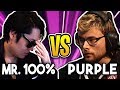 SUCH AN INTENSE GAME! 100% WINRATE DECK VS PRO PLAYER PURPLE | Nomi Priest | Rise of Shadows | HS