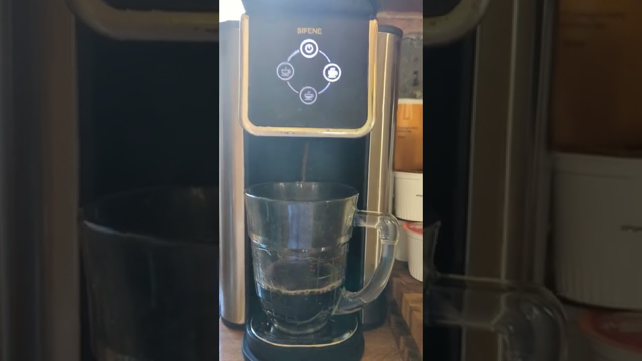 SIFENE Single Serve Coffee Maker, 3 in 1 Coffee Machine, Personal