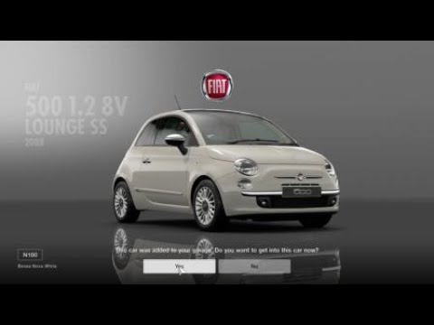 Gran Turismo Sport February Dlc Purchase Fiat 500 1 2 8v Lounge Ss 08 Youtube