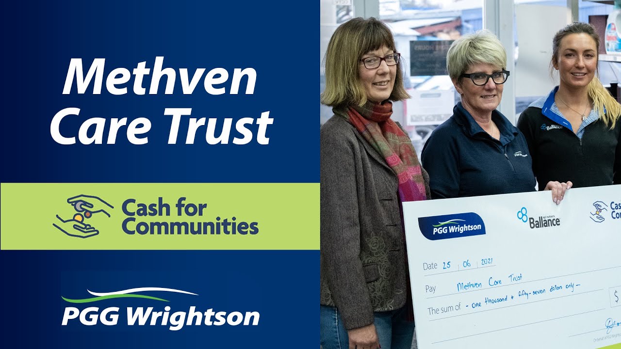 Methven Care Trust Cash for Communities 2021 YouTube