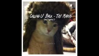 The Marias - Calling U Back (w/ lyrics)