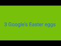 Google's 3 Easter eggs #google #easteregg