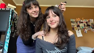 ASMR face / neck / hair relaxation 💖
