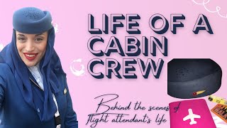 CABIN CREW LIFE - behind the scenes/is cabin crew life really that luxurious??!