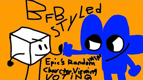 Epic’s Random Character Voting Intro - BFB Styled