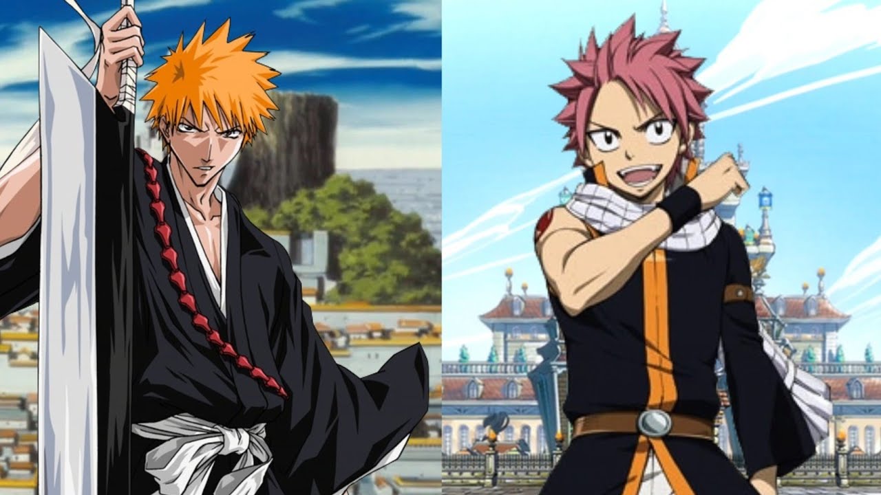 Bleach x Fairy Tail OP - Tenohira - YouTube