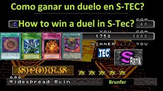 Como ganar un duelo en S-Tec/How to win a duel in S-TEC || Yu-Gi-Oh! Forbidden Memories || Ps1/Psx