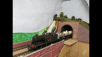 Buckland Junction Loft Model Railway 65. First Use Of Static Grass And Locomotive Running Session !!