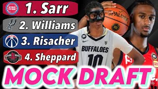 2024 NBA Mock Draft *NBA FULL FIRST ROUND MOCK DRAFT* | Utility Sports 2024 NBA Mock Draft