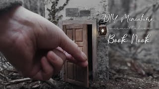 【DIY/miniature】森の中の魔女の家/BookNook/CuteBee/ミニチュアキット/ブックヌークキット