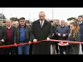 İlham Əliyev Mərdəkan-Qala avtomobil yolunun açılışında iştirak edib