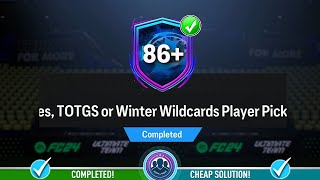 86+ Ultimate Dynasties, TOTGS or Winter Wildcards Player Pick Opened! - Cheap SBC Solution - FC 24