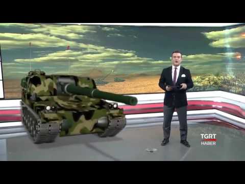 TGRT Stüdyosunda Fırtına Obüsü ve F-16 Girdi