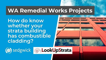 WA: How do you know whether your strata building has combustible cladding? | LOOKUPSTRATA