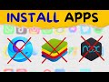 How to install apps without emulator