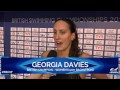 Georgia davies  british champion womens 50m backstroke