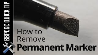 How to Remove Permanent Marker from Game Boxes - BBPCGC Quick Tip screenshot 4