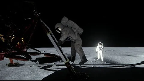 Debunking Lunar Landing Conspiracies with Maxwell and VXGI