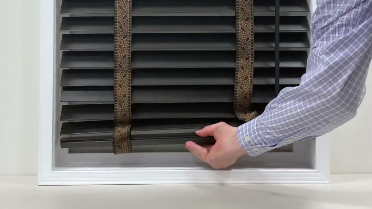 Maxxmar 2" Wood & Faux Wood Blinds YouTube