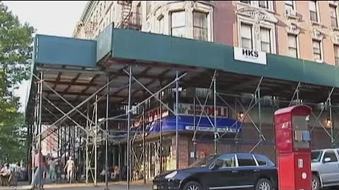 Proposal would remove scaffolding that stays up for too long