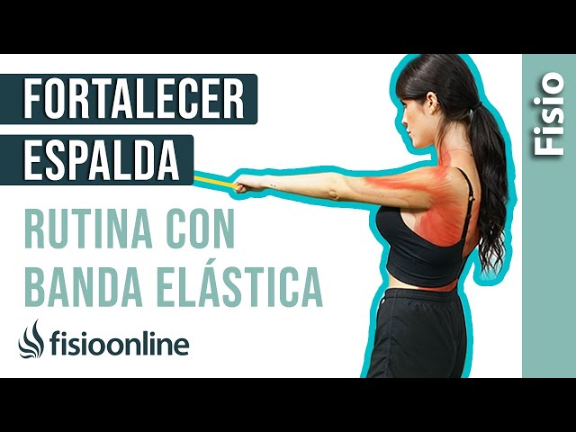 Los mejores ejercicios para la espalda con banda elástica - Nueva Mutua  Sanitaria