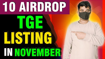 10 Airdrops Listing in November | New Best Airdrop | Crypto Airdrops 2025