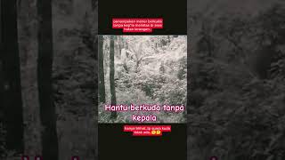 penampakan hantu berkuda tanpa kepala di hutan larangan#hororterbaru2023 #penampakan #misteri