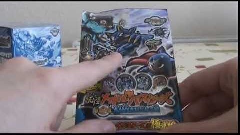Yokai Watch: Busters Set 2 Yokai Medals Unboxing