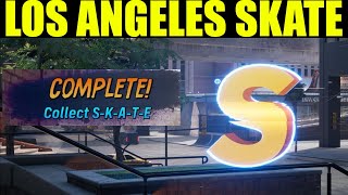 Thps3 - how to collect S-k-a-t-e Los Angeles Location guide