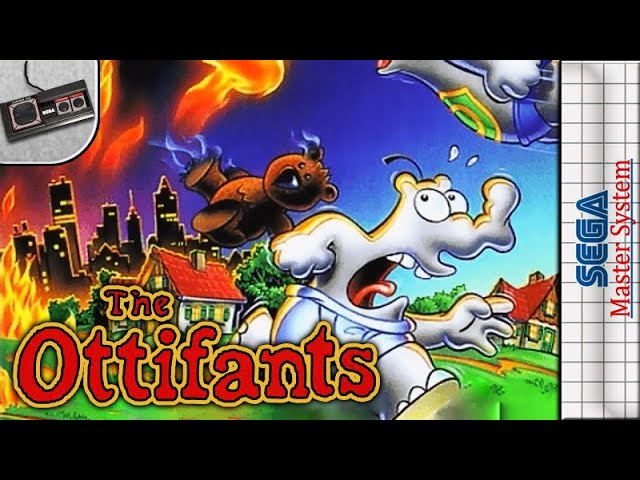 Jeu Megadrive THE OTTIFANTS Complet Très bon état Sega Mega Drive Séga Offitants - Jeux vidéo