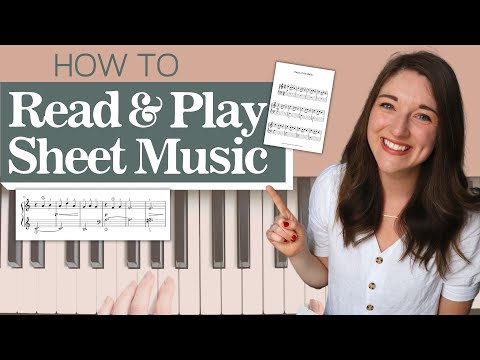 How to Read & Play Piano SHEET Music (STEP-BY-STEP Explanation for Beginners!)