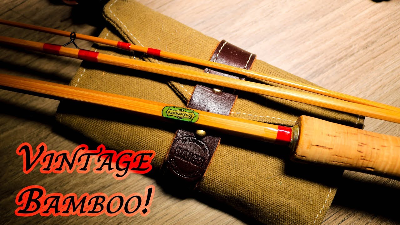 Fly Fishing with Vintage Bamboo Fly Rod! (First Fly Rod Build
